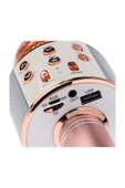 POLYGOLD Ws-858 Karaoke Bluetooth Kablosuz Mikrofon Hoparlör Ses Kayıt - 4
