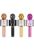 SOYDERE Ws-858 Karaoke Bluetooth Kablosuz Mikrofon Hoparlör Ses Kayıt - 2
