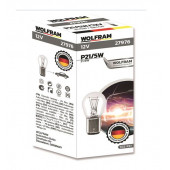 WOLFRAM P21/5W DÜZ TIRNAK 12V AMPÜL 10 ADET - 2