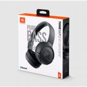 Jbl T560BT Mikrofonlu Kulaküstü Kablosuz Siyah Kulaklık - 5