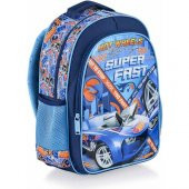 010 Şahin - Otto-48373 48373 Hot Wheels İlkokul Çantası Due Fast - 2