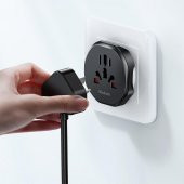 Mcdodo CP-4550 Priz Dönüştürücü Universal Seyahat Adaptörü-Siyah - 2