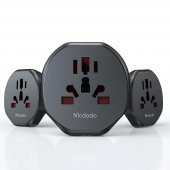 Mcdodo CP-4550 Priz Dönüştürücü Universal Seyahat Adaptörü-Siyah - 6