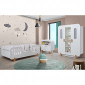 Setay Bebek Odası, Enna Babyroom, Dolap, Beşik, Şifonyer - 1