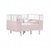 Setay MDF Beşik, Siesta Büyüyen Beşik 90x130 - Siesta Karyola 90x190 - Pembe - 3