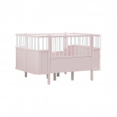 Setay MDF Beşik, Siesta Büyüyen Beşik 90x130 - Siesta Karyola 90x190 - Pembe - 4