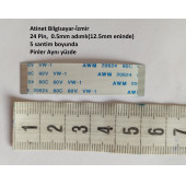 Awm 20624 80C 60V Vw-1 Flex Şerit Kablo 24 Pin 5Cm 24-0.5-5A - 2