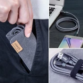 Anker Powerline+ Micro USB Örgülü Şarj/Data Kablosu 0,9 Metre - Gri - Taşıma Çantalı - A8142HA1 thumbnail 6