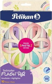 Pelikan Signal Pastel Fosforlu Kalem, Su Bazlı, Yıkanabilir, 10 renk - 1