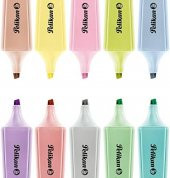 Pelikan Signal Pastel Fosforlu Kalem, Su Bazlı, Yıkanabilir, 10 renk - 2
