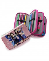 Kalem Kutusu BlackPink Blink Revo Organizer Kalemkutu Vegan Deri Üç Bölmeli Kalemlik - 3