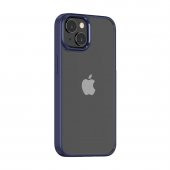 BİKAPAK ELIT CRYSTAL IPHONE 15 MAVİ KAPAK thumbnail 1