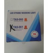 12V-24V KIRMIZI LEDLİ Çakar Flaş Tepe Lambası Mıknatıslı Çakmak Girişli - 1