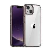 BİKAPAK ELIT CRYSTAL IPHONE 15 ŞEFFAF SİYAH KAPAK thumbnail 1