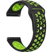 Gpack Samsung Galaxy Watch 6 44mm Kordon Delikli Çift Renk Silikon - 8