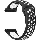 Gpack Samsung Galaxy Watch 6 44mm Kordon Delikli Çift Renk Silikon - 7