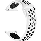 Gpack Samsung Galaxy Watch 6 44mm Kordon Delikli Çift Renk Silikon - 5