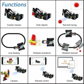 FREENOVE Tank Robot Kiti - Raspberry Pi Robot İçin - 3