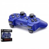 HADRON HD306M OYUN KOLU PS3 MAVİ ANALOG BLUETOOTH OYUN KOLU - 2