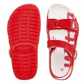 Çocuk Kırmızı  Sandalet 26/ Ortopedik Sandaletler / Unisex Günlük Çocuk Sandaletleri / Doğum Günü Hediyesi, - 3