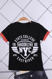 Babyhola Tshirt Yelek Pantolon Erkek Çocuk Takım 3'lü 1490 - 5