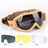 Evolite Ballistik Protector Goggle - Coyote MIL-PRF - 11