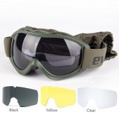 Evolite Ballistik Protector Goggle-Khaki MIL-PRF - 6
