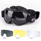 Evolite Ballistik Protector Goggle-Black MIL-PRF - 11