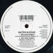 Sister Sledge – We Are Family '93 Mixes - Disco Tarz Plak alithestereo - 4