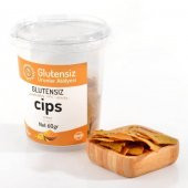 Glutensiz Cips - Zerdeçal - 60gr - Glutensiz Ürünler Atölyesi - 1
