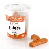 Glutensiz Galeta - Keten Tohumu - 120gr - Glutensiz Ürünler Atölyesi - 1
