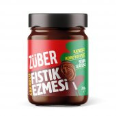 Glutensiz Fıstık Ezmesi - Kakaolu - Rafine Şekersiz - Züber - 1