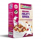 Glutensiz Organik Sebze Meyve Sulu Halka Tahıl Gevreği - 225gr - Dr.Gluten - 1