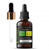 D3K2 D Vitamini - 1000IU Damla - 20ml - Aromel - 1