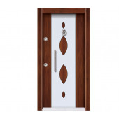 3556 Ahşap Kaplama Çelik Kapı, Kaplama Daire Kapısı - 1