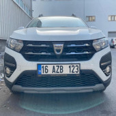 Dacia Sandero Krom Sis Çerçevesi 2 Parça 2020 Paslanmaz Çelik thumbnail 2