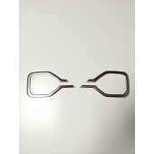 Dacia Sandero Krom Sis Çerçevesi 2 Parça 2020 Paslanmaz Çelik thumbnail 3