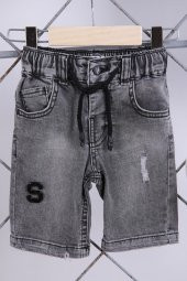 Babyhola Kısa Kol Gömlek Badi Pantolon Ayakkabı Erkek Çocuk Takım 4'lü Kombin 0745 - 6