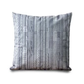Homedius Dekoratif Klasik Kırlent Kılıfı 45x45cm  Koyu Mavi 45x45 - 1