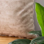 Homedius Dekoratif Klasik Kırlent Kılıfı 45x45cm  Krem 45x45 - 3