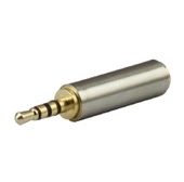 2.5mm (Erkek) to 3.5mm (Dişi) Kulaklık Çevirici Jack Altın Uç - 1