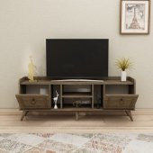 BMdekor TV Sehpası Raks Ceviz 150 cm - 2
