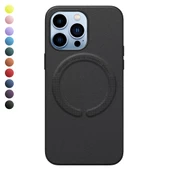 iPhone 13 Pro Magsafe Özellikli Leather Deri Kılıf - 1