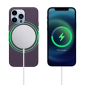 iPhone 13 Pro Magsafe Özellikli Leather Deri Kılıf - 5