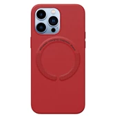 iPhone 13 Pro Magsafe Özellikli Leather Deri Kılıf - 8