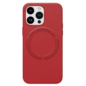 iPhone 13 Pro Max Magsafe Özellikli Leather Deri Kılıf - 8