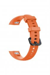 Honor Band 4 Ve Honor Band 5 Uyumlu Tokalı Silikon Kordon Kayış - 1