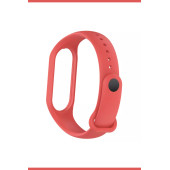 Mi Band 5 - 6 - 7 Akıllı Bileklik Uyumlu Kordon Yüksek Kaliteli Silikon Kayış - 4