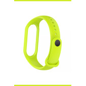 Mi Band 5 - 6 - 7 Akıllı Bileklik Uyumlu Kordon Yüksek Kaliteli Silikon Kayış - 6