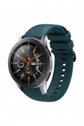 Samsung Galaxy Watch 3 45mm Uyumlu Yumuşak Dokulu Soft Renk Silikon Kordon Kayış - 2